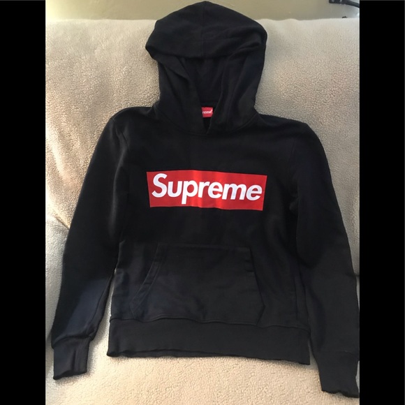 Supreme Sweaters Authentic Supreme Hoodie Black Unisex Poshmark